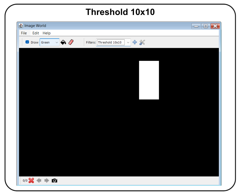 Threshold 10x10 Filter