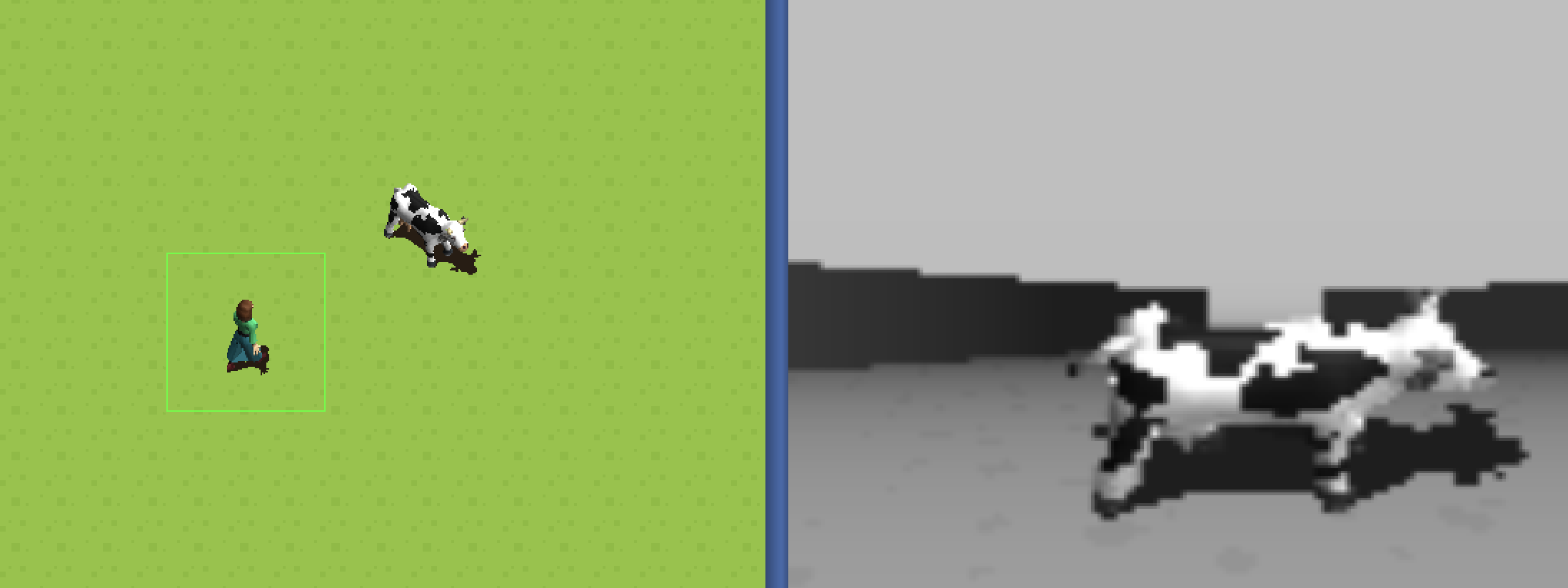 3D View Sensor rendering example